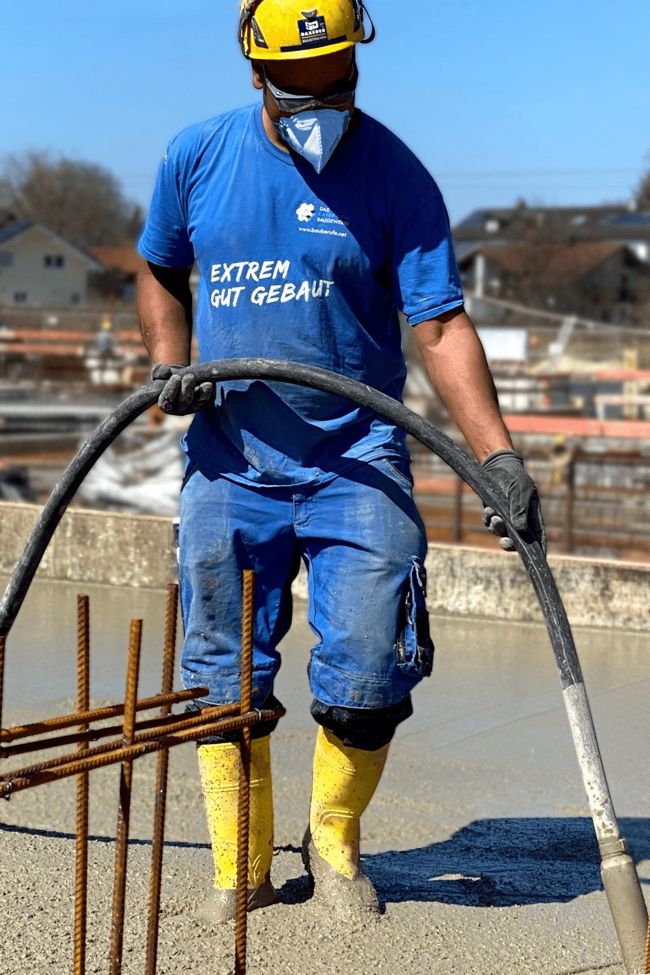 Sebastian Daxeder Bauunternehmung GmbH, Baustelle Conradty April 2020