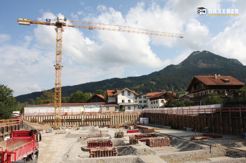 Baustelle Fischbachau, Sebastian Daxeder Bauunternehmen, Rosenheim, Kolbermoor