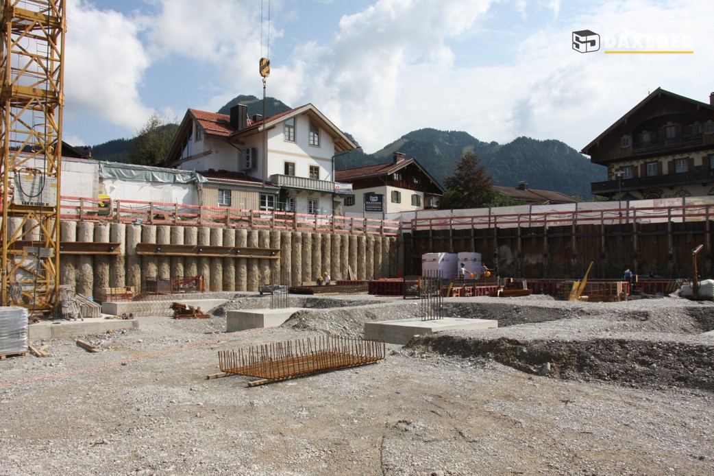 Baustelle Fischbachau, Sebastian Daxeder Bauunternehmen, Rosenheim, Kolbermoor 